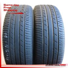 2 USED 235/55R20 Michelin Premier LTX 102V - 5/32 5/32 Tires 235 55 R20 picture