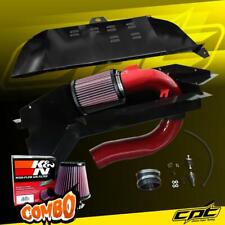 For 14-16 BMW 228i F22 2.0L 4cyl Red Cold Air Intake + K&N Air Filter picture