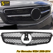 AMG Style Grille Grill For Mercedes W204 2008-2014 C180 C200 C250 C280 C300 C350 picture