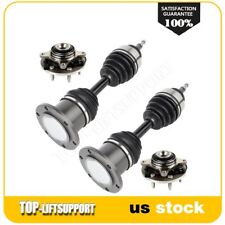 Set 4 Left or Right Wheel Hub Bearing+CV Axle Shaft Front Fits Ford Expedition picture