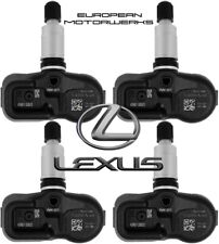 SET OF 4 OEM 04-16 LEXUS GS460 GS450h IS F TPMS Tire Pressure Sensors Kit picture
