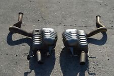 2017 W205 MERCEDES C63 AMG REAR RIGHT & LEFT EXHAUST MUFFLER MUFFLERS PAIR OEM picture