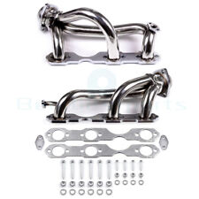 STAINLESS STEEL HEADER EXHAUST MANIFOLD For 96-01 CHEVY S10/BLAZER/SONOMA 4.3 V6 picture