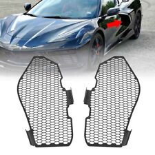 For Corvette C8 2020-2023 Accessories Side Intake Mesh Grille Insert Guards picture