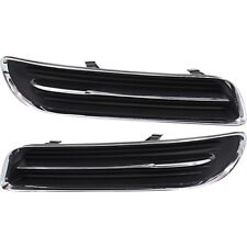 Front Fog Light Cover Set For 2011-2014 Chrysler 300 CH1039127 CH1038127 picture