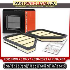 2x Engine Air Filter for BMW X5 X6 X7 20-22 Alpina XB7 21-22 V8 4.4L 13718482641 picture