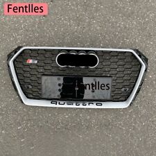 S4 style grill for Audi A4 B9 2017-2019 radiator grille front grill shiny silver picture