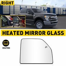 Mirror Glass Upper Passenger Side Right Heated for 2017-2022 FORD F250 F350 SD picture