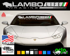 fit Lamborghini huracan gallardo urus aventador murcielago windshield sticker  picture