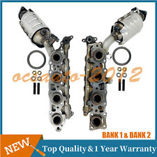 Manifold Catalytic Converter Set Bank 1 & Bank 2 for 2010-2023 Lexus GX460 4.6L picture