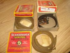 SCANDANAVIA BELTING CO BRAKE LINING FORD CARS MODEL T NOS NEW OLD STOCK NEWARK picture