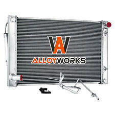 3 Row Radiator&Condenser Combo For 2007-2020 Infiniti G35 G37 G25/Nissan 370Z picture
