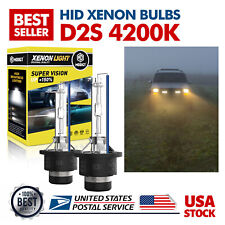 Set of 2 MODIGT 4200K D2S HID Xenon Bulbs Headlight For BMW 740i 740iL 2000-2001 picture