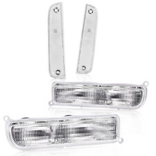 Fit For 97-01 Jeep Cherokee XJ Clear Bumper Lights + Signal Corner Turn Lamps picture