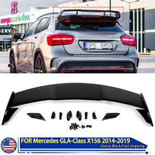 For Mercedes X156 GLA250 GLA45 AMG Style Set Rear Trunk Top Spoiler Wing Glossy picture