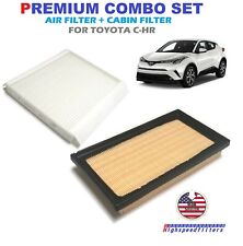 PREMIUM COMBO ENGINE AIR FILTER + CABIN FILTER For 2018 TOYOTA C-HR (N America) picture