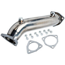 High-Flow Downpipe Exhaust Converter Pipe 3'' For Audi A4 B5 B6/Passat 1.8T picture