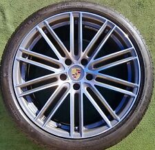 Set Factory Porsche Panamera Wheels Tires 21 inch OEM Executive I44E Exclusive picture