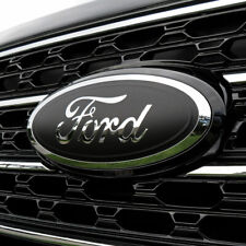 2020-2023 Ford Explorer Emblem Overlay Insert Decals - Matte Black (Set of 2) picture