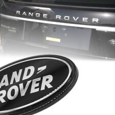 AND ROVER FRONT/REAR GRILLE BADGE GLOSS BLACK EMBLEM FOR BADGE RANGE ROVER picture
