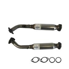 Pair of Stainless Steel Exhaust Front Pipes fits: 2002-03 QX4 2002-04 Pathfinder picture