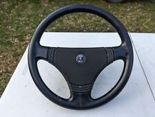 1989 Saab Classic 900 Turbo SPG Rare leather wrapped steering accessory wheel picture