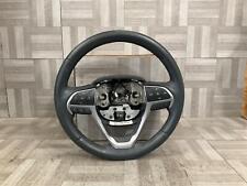 2019 JEEP GRAND CHEROKEE Steering Wheel Black Leather OEM picture