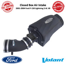 Volant Closed Box Air Intake Oiled Filter For 01-04 Ford F-150 Lightning 5.4L V8 picture