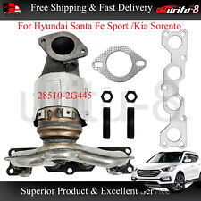 Exhaust Manifold Catalytic Converter For Hyundai Santa Fe Sport Kia Sorento EPA picture