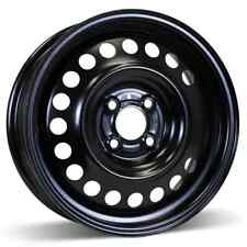 BRAND NEW QTY 1 RSSW Steel Gloss Black Wheels 15X6, 4/100 OFFSET 45 Black X41547 picture