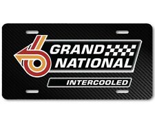 Grand National Buick Regal Intercooled Vehicle Vanity License Plate Auto Tag picture