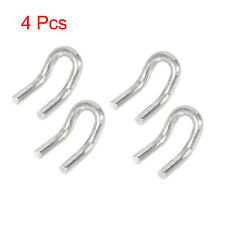 4pcs Universal U Shaped Motorcycle Scooter Exhaust Pipe Muffler Pull Hooks picture