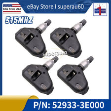 Set of 4 TPMS Tire Pressure Sensor For Hyundai Tuscon Sonata Tiburon 52933-3E000 picture