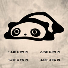 Lazy Panda|Cartoon|Anime|Vinyl Sticker |Decal for Window|Laptop|Car|  picture