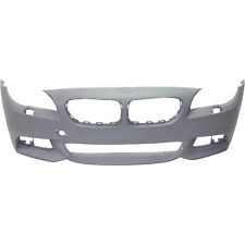 Bumper Cover For 2011-2013 BMW 528i 550i Sedan With M Package Front Primed picture