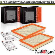 2x Engine Air Filter for Nissan Quest Mercury Villager 1993-2002 3.0L 3.3L Front picture