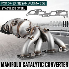 FOR 07-12 NISSAN ALTIMA 2.5L FACTORY STYLE CATALYTIC CONVERTER EXHAUST MANIFOLD picture