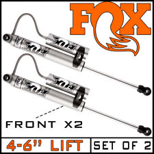 Fox 2.0 Remote Reservoir Front Shocks 99-06 Silverado Sierra 2500 3500 4-6