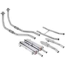 Polished Stainless Exhaust System by Tourist Trophy, Jaguar E-Type 4.2L Ser. ... picture