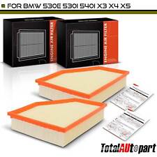 2pcs Engine Air Filter for BMW G30 530e 530i 530i xDrive G15 840i G01 X3 X4 X6 picture