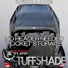 Rugged Tuff Tuffshade JK 4 Door Jeep Wrangler Unlimited Pocket Storage No Header picture