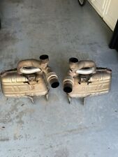 porsche OEM 911 997 exhaust muffler With Fister Gundo Hack Professionally Done. picture