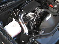 All Black For 2005-2010 Jeep Grand Cherokee Commander 3.7L V6 Air Intake Kit picture