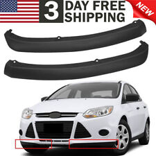 Pair Front Left+Right Bumper Lower Valance Molding Trim For Ford Focus 2012-2014 picture