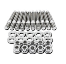 BLOX Racing SUS303 Stainless Intake Manifold Stud Kit M8 x 1.25mm 55mm Long 10pc picture
