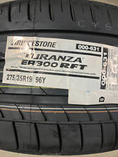 2 New 275 35 19  Bridgestone Turanza ER300 RFT Run Flat Tires picture