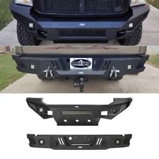 TEXTURED STEEL FRONT REAR BUMPER FOR F-250 F-350 2005 2006 2007 FORD PICKUP picture