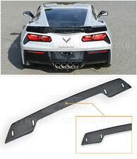 For 14-19 Corvette C7 | Z06 Stage 3 Style SMOKE TINTED Rear Wickerbill Spoiler picture