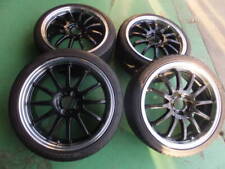 JDM Popular bra poly 7J+45 PCD100-4 holes 195/40R17 205/40R17 Vitz Fit No Tires picture