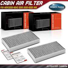 2x Activated Carbon Cabin Air Filter for Mercedes-Benz E350 BMW i3 Mini Cooper picture